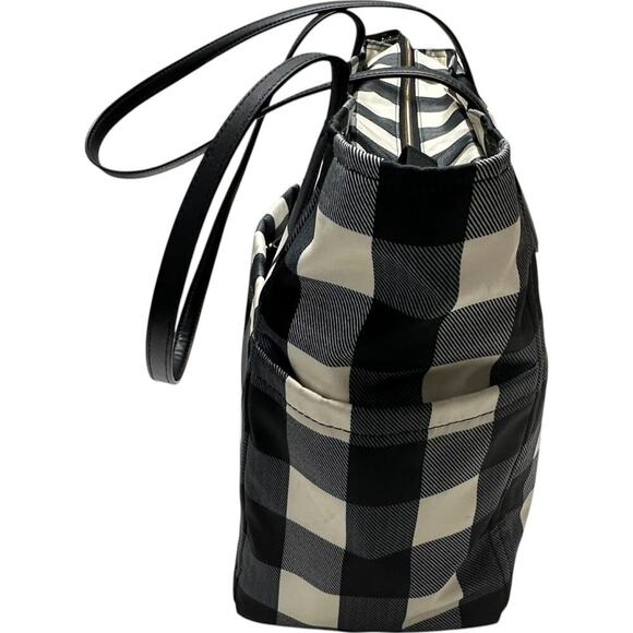 Kate Spade Chelsea Buffalo Plaid Gingham Tote EUC Clean - Picture 6 of 14